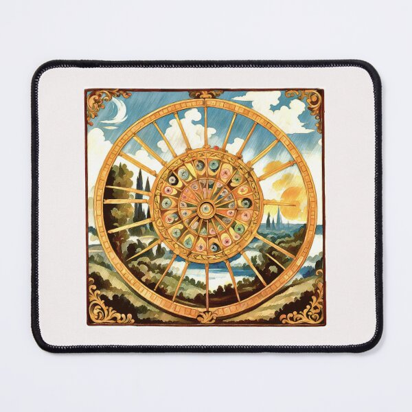 Item preview,  The Tarot Deck: The Wheel of Fortune La Roue de Fortune new series#4 designed and sold by Helios Be. Lavsh.