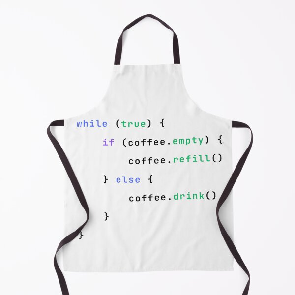 Item preview, Automatic Coffee Refill Logic in Pseudocode designed and sold by Redstrawberry13.
