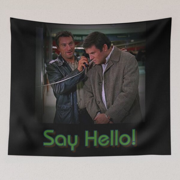 Item preview, Say Hello! (quote font 02) designed and sold by Soulcwtchbay.