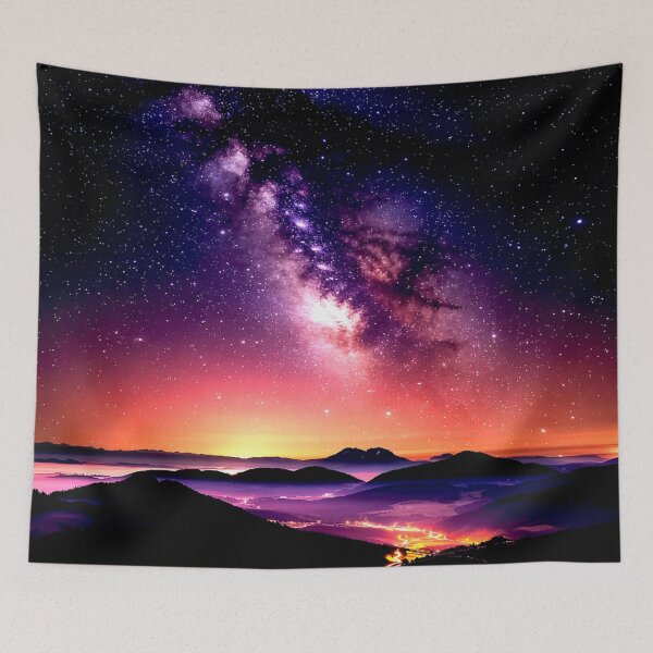 Item preview, Celestial Mountains: Milky Way Vista designed and sold by Exodoi.
