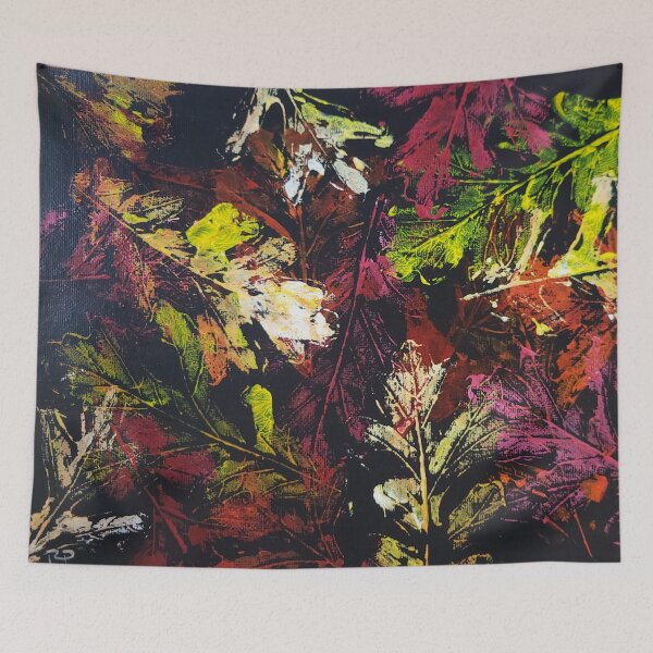 Item preview, Oak Leaves in Acrylics (Normal) designed and sold by BLAAAAASK.