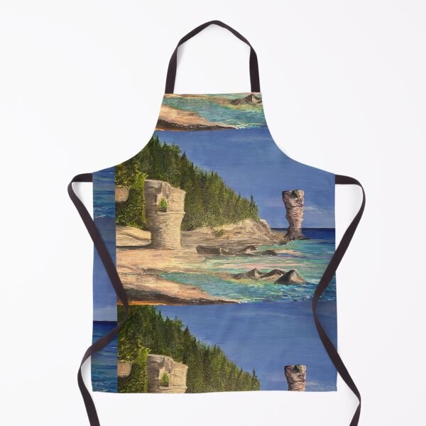 Item preview, Flowerpot Islands Tobermory Ontario Painting designed and sold by BlindEye1.