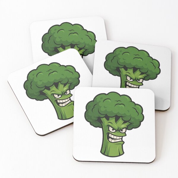 Item preview, Angry Broccoli - Sticker designed and sold by GraalDigitalArt.