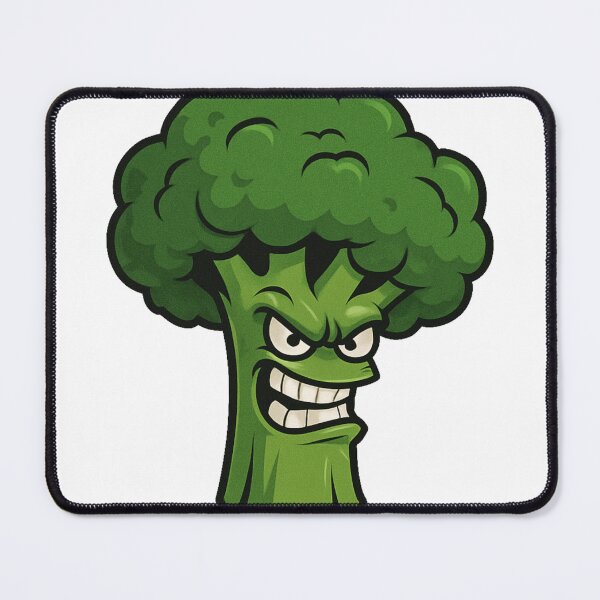 Item preview, Angry Broccoli - Sticker designed and sold by GraalDigitalArt.