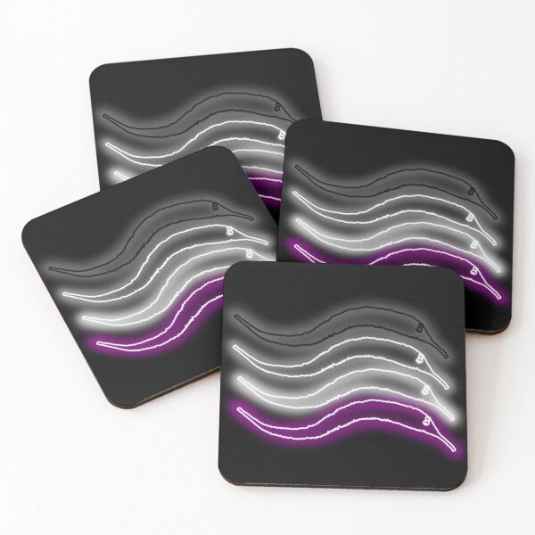 Item preview, Neon Asexual Worms designed and sold by Shadarinth.