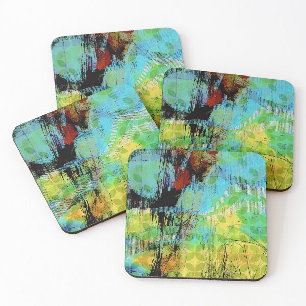 Item preview, In the Forest Abstract designed and sold by ViaARTfactory.