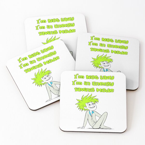 Item preview, Sponky Hair Dude - I'm not lazy designed and sold by Pulse Creativity Designs.