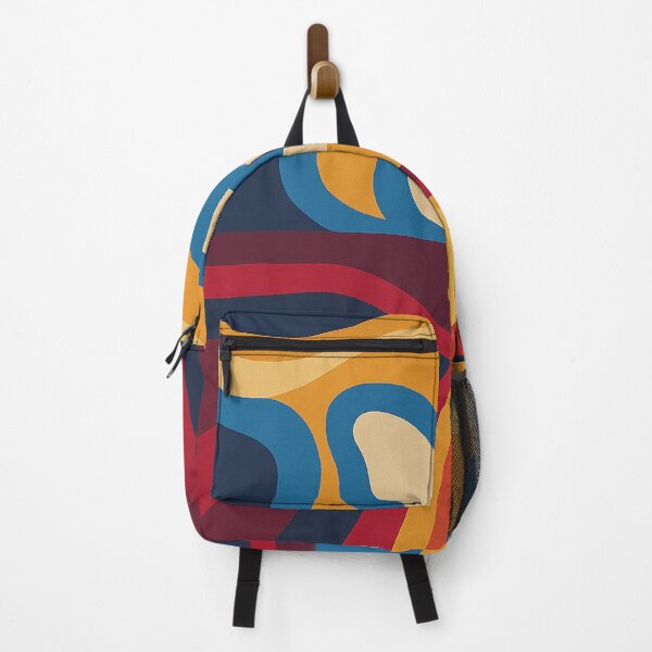 Item preview, Retro Volcano Eruption Abstract Art	 designed and sold by weirdfishes123.