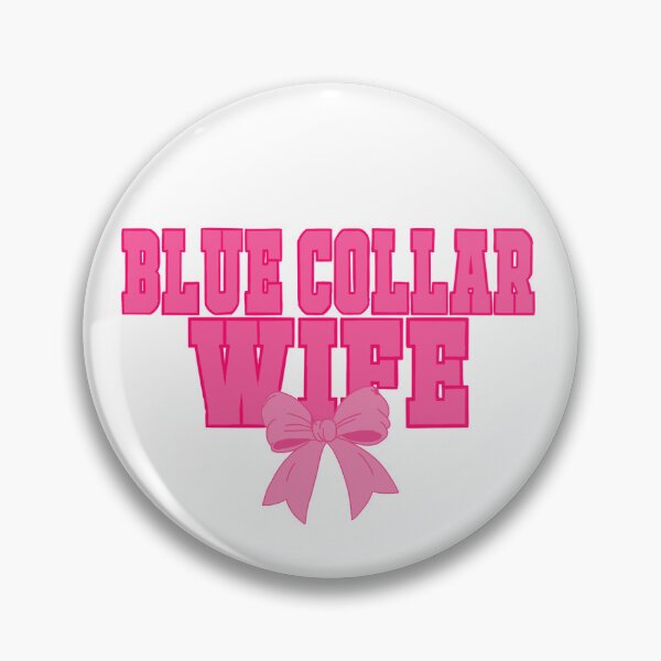 Item preview, Pink blue collar wife bow designed and sold by Maddy  Allen.