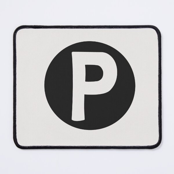 Item preview, letter p white designed and sold by ZiphGames.