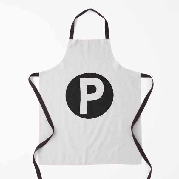 Item preview, letter p white designed and sold by ZiphGames.