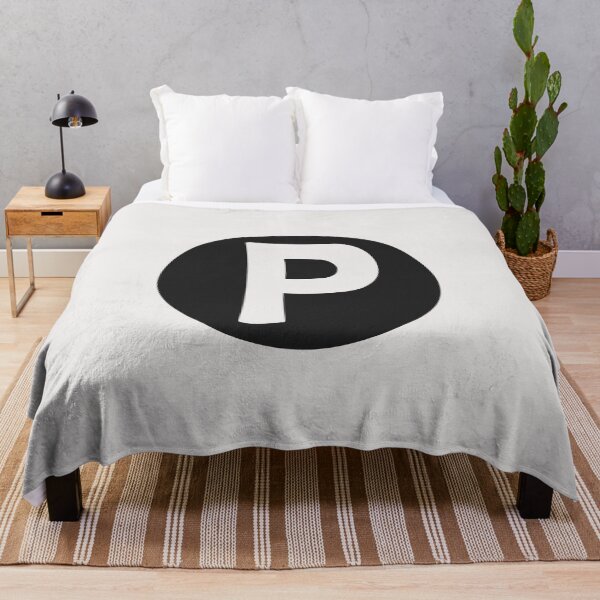 Item preview, letter p white designed and sold by ZiphGames.