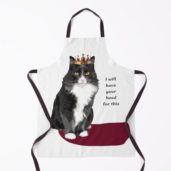 Item preview, King Cat Funny Beheading T-Shirt designed and sold by sunshift.