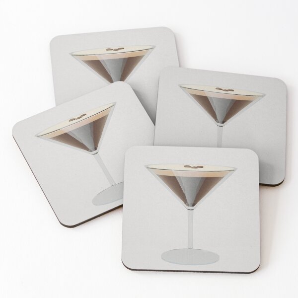 Item preview, Abstract 3D Cocktail [Espresso Martini] designed and sold by AestasArchitect.