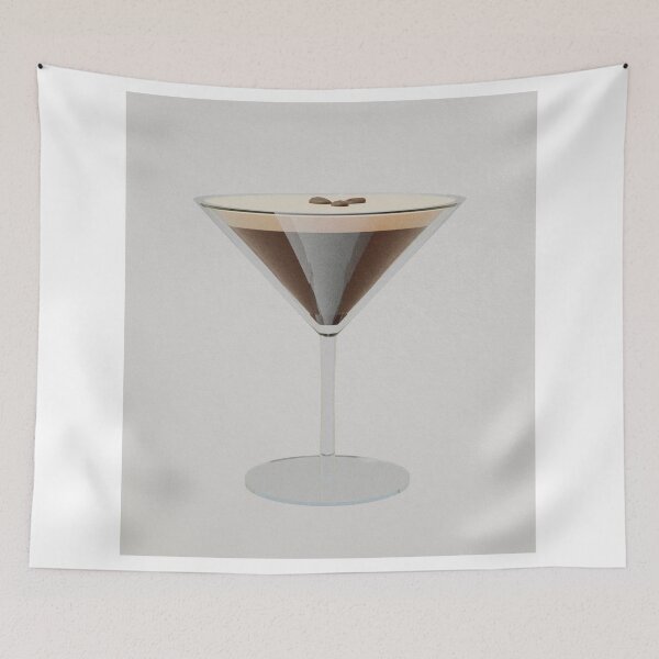 Item preview, Abstract 3D Cocktail [Espresso Martini] designed and sold by AestasArchitect.