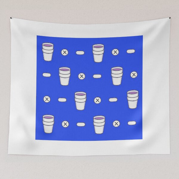 Item preview, Lean & Pills (Dark Blue) designed and sold by AJ-d3signs.