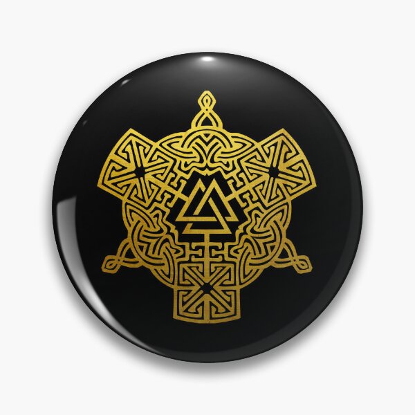 Item preview, Valknut Symbol designed and sold by Geometrical Helianthus.
