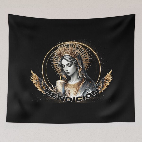 Item preview, Bendición: Virgin Mary Votive designed and sold by The Imaginarium of a Quirky Jose.