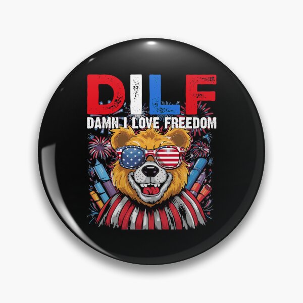 Artikelvorschau, DILF Verdammt, ich liebe Feuerwerk Patriotischer Bär 4. Juli USA Flagge entworfen und verkauft von Smix Pixels.