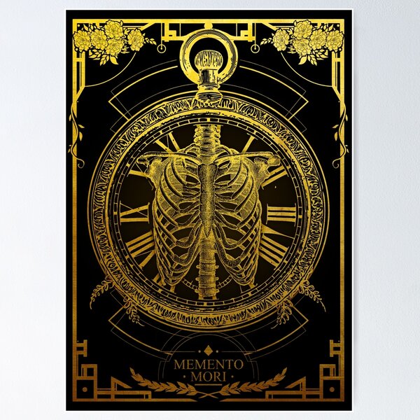 Artikel-Vorschau von Memento Mori-Symbol, designt und verkauft von Geometrical Helianthus.