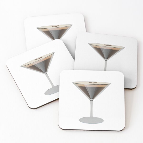 Item preview, Abstract 3D Cocktail [Espresso Martini] designed and sold by AestasArchitect.