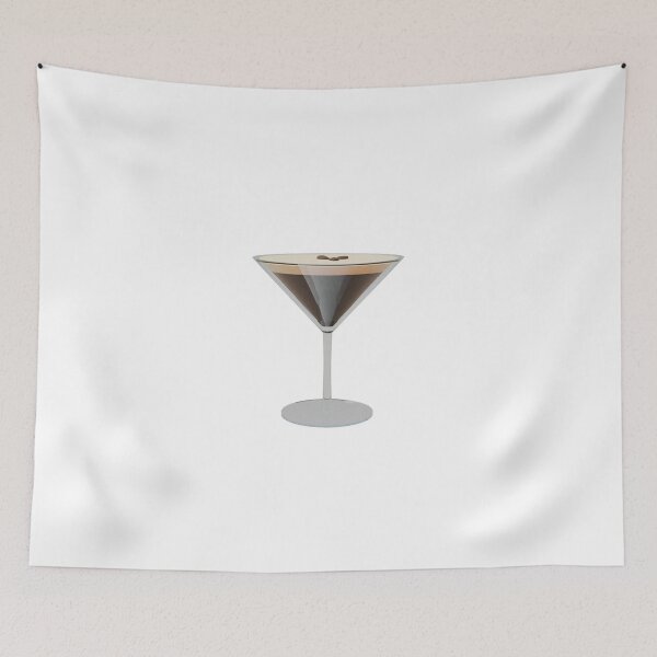Item preview, Abstract 3D Cocktail [Espresso Martini] designed and sold by AestasArchitect.