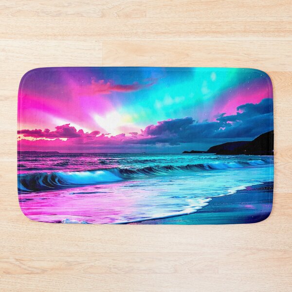 Item preview, Aurora's Dance Over Ocean Waves designed and sold by Exodoi.