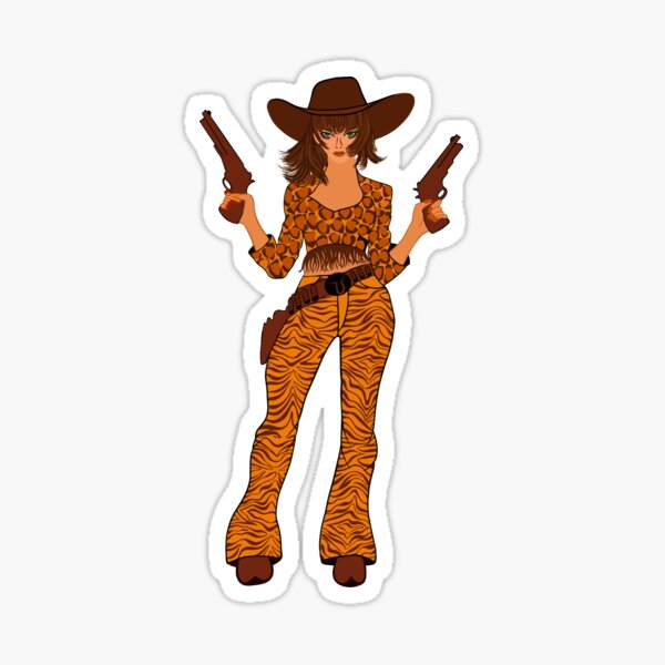 Calamity Jane Sticker Sticker