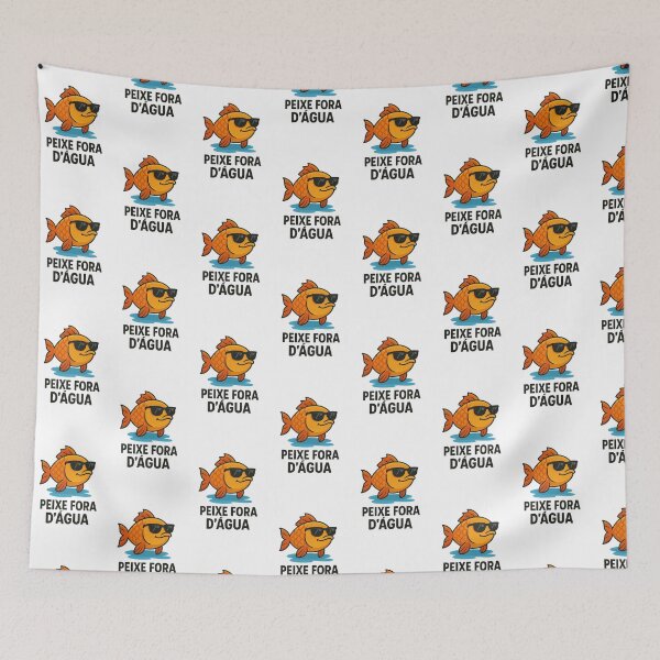 Item preview, Peixe Fora D'Água designed and sold by derpaulferreira.