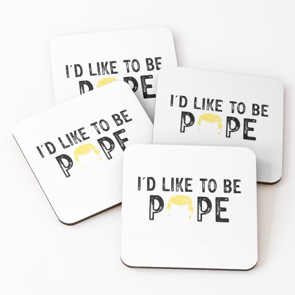 Item preview, Funny Trump I'd Like to Be Pope, New Pope designed and sold by ArtByKatti.