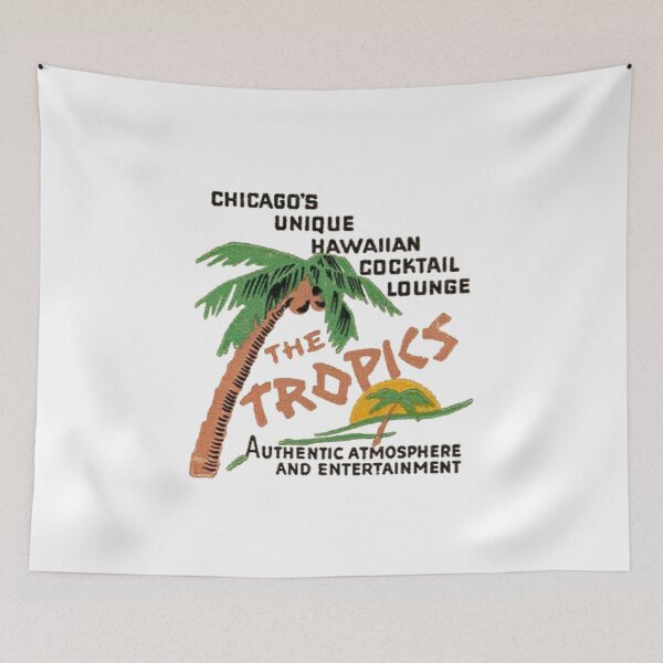 Item preview, Vintage The Tropics - Chicago, Illinois designed and sold by QuayTradingCo.