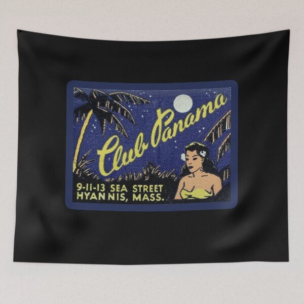 Item preview, Vintage Club Panama - Hyannis, Massachusetts designed and sold by QuayTradingCo.