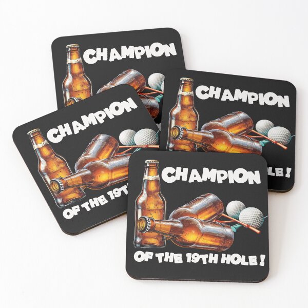 Item preview, Champion of the 19th hole! designed and sold by TShirt Witt.