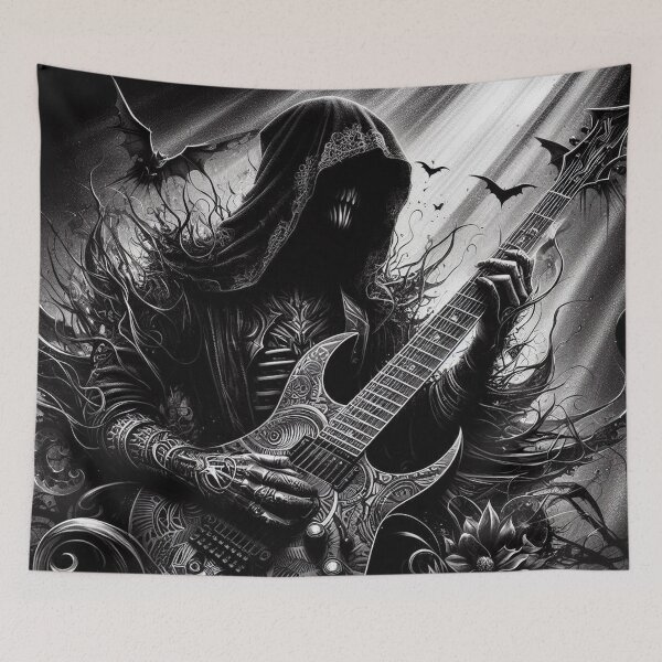 Item preview, Reaper Black Metal Art designed and sold by TheDarkWardrobe.