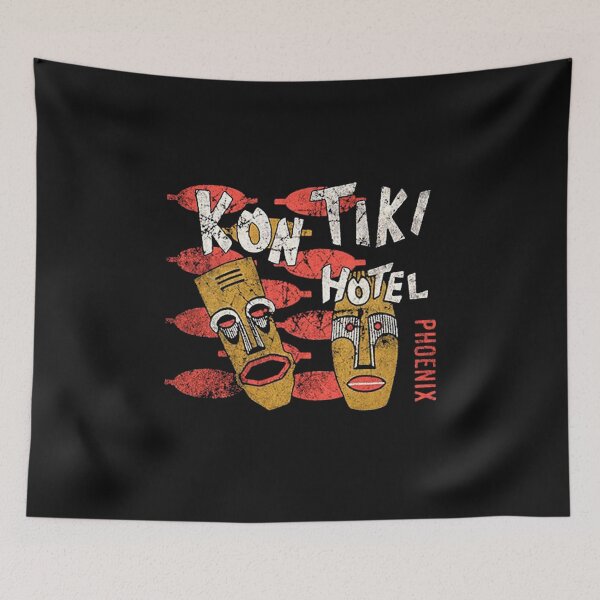 Item preview, Vintage Kon Tiki Hotel - Phoenix, Arizona designed and sold by QuayTradingCo.