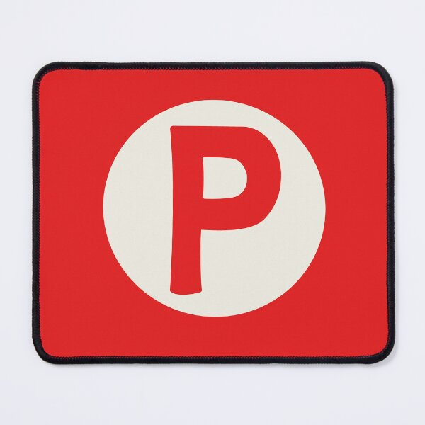 Item preview, letter p red designed and sold by ZiphGames.