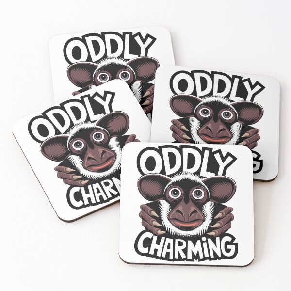 Item preview, Oddly Charming Aye-Aye Lemur Design designed and sold by WildlifeInc.