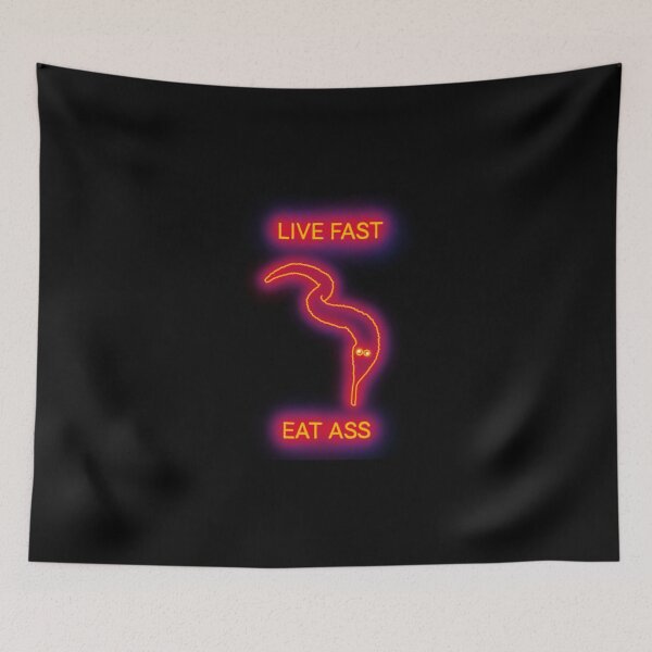 Item preview, Live Fast IR UV Worm on a String designed and sold by Shadarinth.