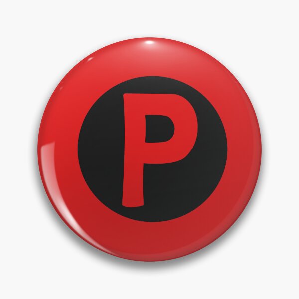 Item preview, letter p red designed and sold by ZiphGames.