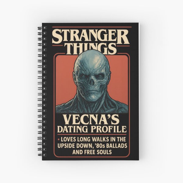 Artikel-Vorschau von Vecnas Dating-Profil – „Liebt lange Spaziergänge in der verkehrten Welt“ | Stranger Things Fanart Black Humor Shirt, designt und verkauft von WAUZ.