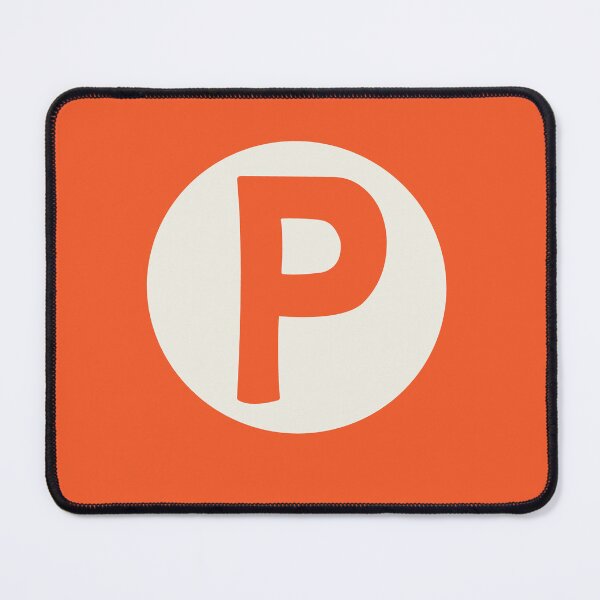 Item preview, letter p orange designed and sold by ZiphGames.
