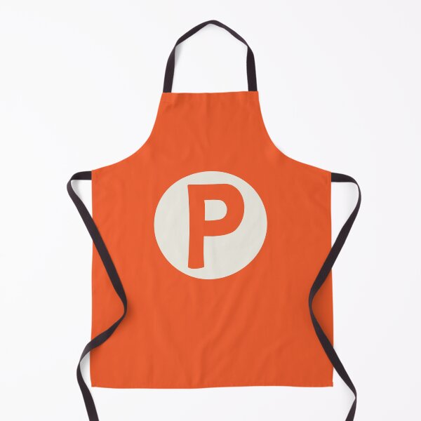 Item preview, letter p orange designed and sold by ZiphGames.