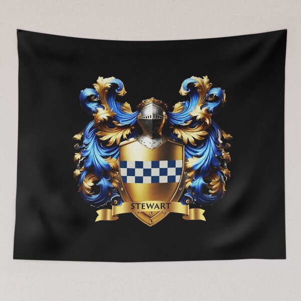 Item preview, Stewart Royal Family Crest designed and sold by Highlandkings.