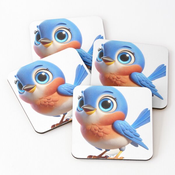 Item preview, Adorable Bluebird Eastern designed and sold by Sillytoe.