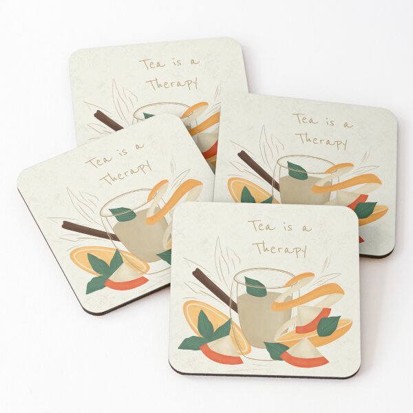 Item preview, Tea is a Therapy designed and sold by Ryel Art.