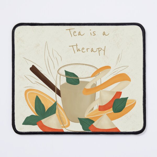 Item preview, Tea is a Therapy designed and sold by Ryel Art.