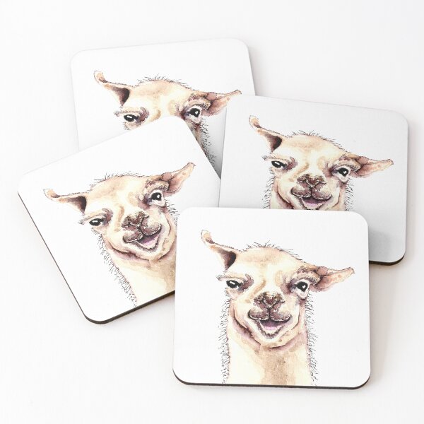 Item preview, Watercolor Llama designed and sold by MainStreetMarks.