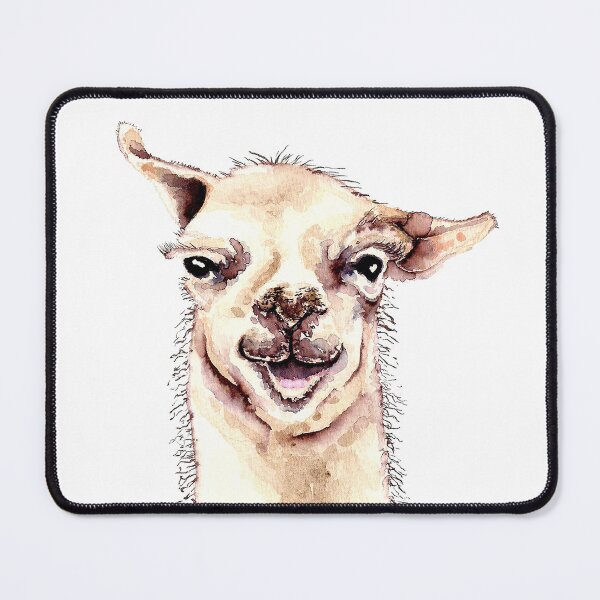 Item preview, Watercolor Llama designed and sold by MainStreetMarks.
