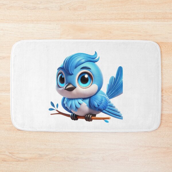 Item preview, Adorable Bluebird Mountain designed and sold by Sillytoe.