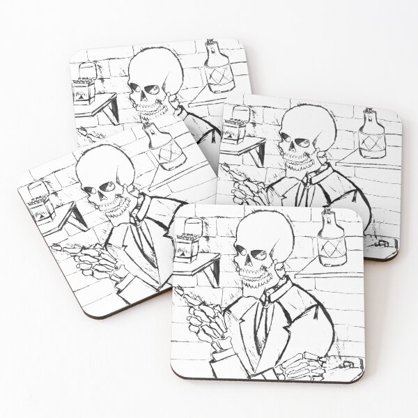 Item preview, Skeleton Bartender designed and sold by willdotjpeg.
